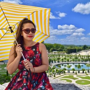 ModCloth Rose Garden Dress with Cutouts